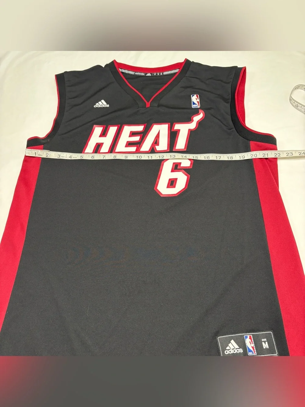 Adidas NBA Miami Heat Dwyane Wade #3 Jersey Mens Medium